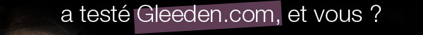 &nbsp;&nbsp;&nbsp;&nbsp;&nbsp; a test� Gleeden.com, et vous ?